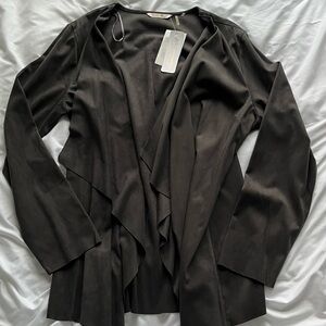 Soft Surroundings Black Blazer Jacket